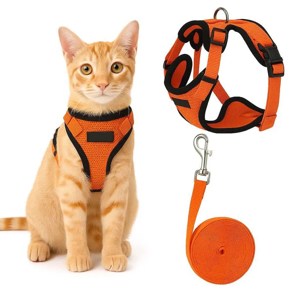 Escape-Proof Cat Harness & Leash Set