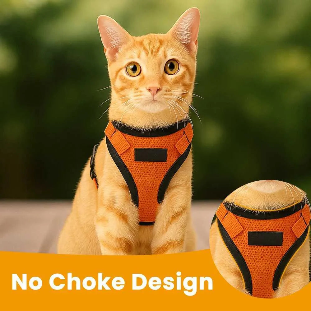 Escape-Proof Cat Harness & Leash Set