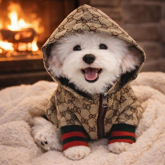 Luxury Pet Fashion Warm Hoodies & Jackets with Hats for Dogs and Cats
