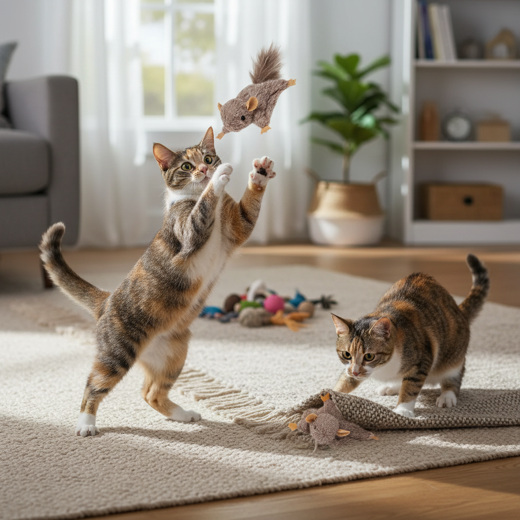 Flying Squirrel Cat Toy